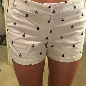 Anthro sailboat shorts